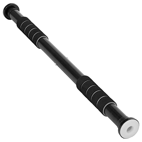 Ultrasport Barre traction à 2 voies, réglable individuellement pour une longueur 65 à 93 cm, barre traction acier robuste, chargeable jusqu'à 100 kg, un entraînement efficace muscles du haut corps