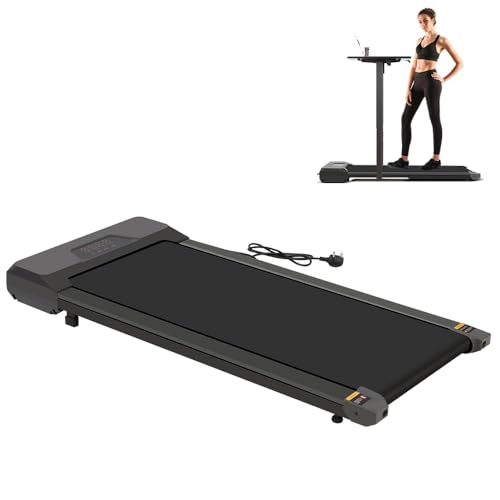 Panana Tapis de Marche de Bureau pour la Maison, Tapis de Course Électrique Portable avec Écran LED et Télécommande, Appareil de Fitness pour Bureau, Maison, Salle de Sport, Installation Gratuite