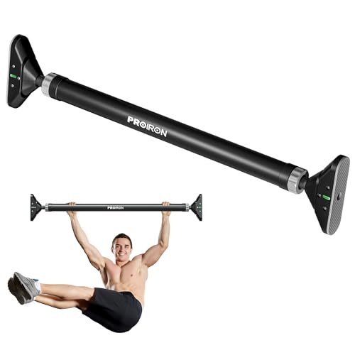 PROIRON Barre de Traction Réglable de 72 à 97 Barre Traction Porte Pull up Bar - Jusqu'à 200 kg