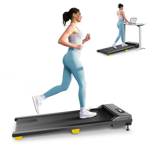 SYSURO Tapis Marche Inclinable 9% Degré. Walking Pad Pliable Incliné avec Amortissement 6 Points, Petit et Bruit Bas,Tapis de Course électrique LED Display Contrôlé par Télécommande