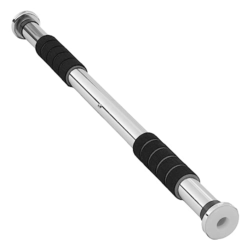 Ultrasport Barre traction à 2 voies, réglable individuellement pour une longueur 65 à 93 cm, barre traction acier robuste, chargeable jusqu'à 100 kg, un entraînement efficace muscles du haut corps