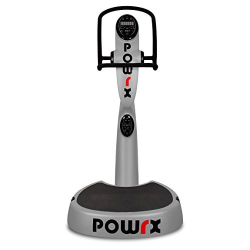 POWRX Plateforme vibrante oscillante Active Evolution 2.7 + Kit d’entraînement Offert