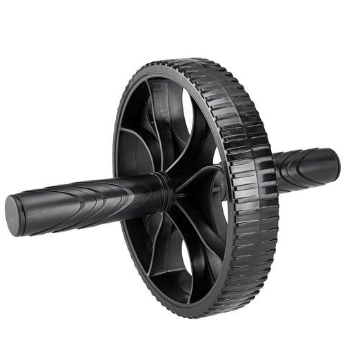 Fizyo Appareil de musculation des abdominaux à partir de la roue Ø 17,5 cm, pour un entraînement efficace des muscles abdominaux pour les femmes et les hommes, appareil de fitness pour la maison et la
