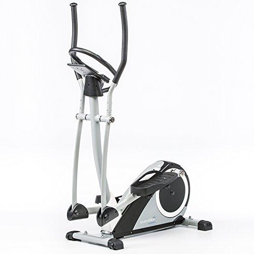 Skandika Ares - Vélo elliptique - 6 programmes - 24 Niveaux de résistance - Max.130 Kg - Bluetooth