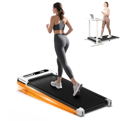 Yagud Tapis de Marche Inclinable, Tapis de Marche, Tapis Roulant Electrique Pliable, 1-6 km/h, Tapis de Marche pour la Maison et Le Bureau, avec Affichage LED et télécommande